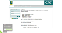 Desktop Screenshot of glasgow.cpdservice.net